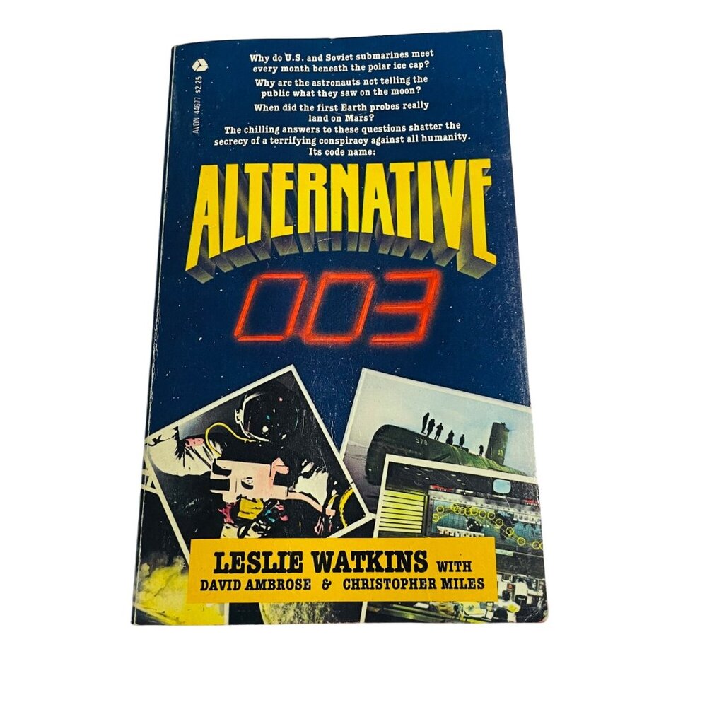 Alternative 003 By Leslie Watkins & Others Vintage Paperback Book